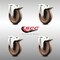 Service Caster 5 Inch 316SS High Temp Glass Filled Nylon Bolt Hole Caster Set with Lock Brake SCC-SS316BHTTL20S514-GFNSHT-4 - alternate 5